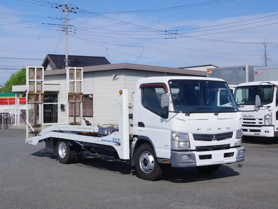 三菱 キャンター 小型 車両重機運搬 ラジコン ウインチの中古トラック画像2