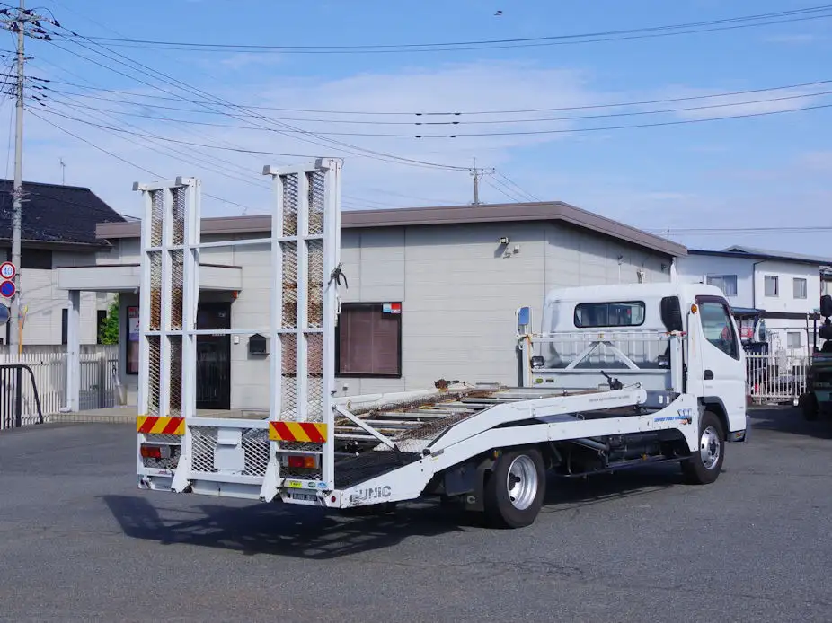 三菱 キャンター 小型 車両重機運搬 ラジコン ウインチの中古トラック画像3