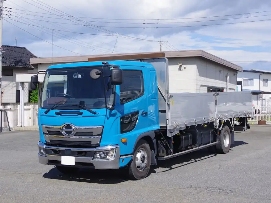 日野 レンジャー 中型/増トン 平ボディ アルミブロック ベッド の中古トラック【車両No.197815】
