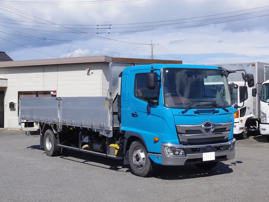日野 レンジャー 中型/増トン 平ボディ アルミブロック ベッドの中古トラック画像2