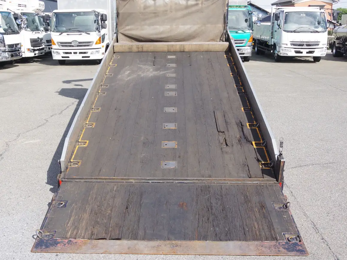 三菱 ファイター 中型/増トン 車両重機運搬 4段クレーン ラジコンの中古トラック画像10