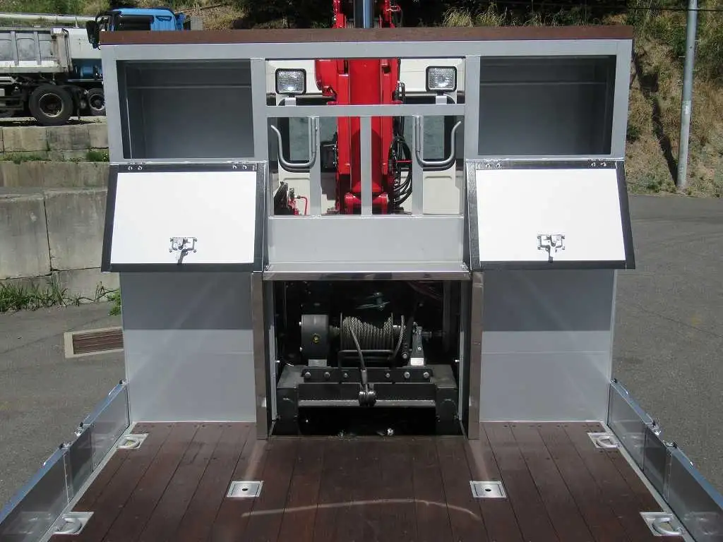 日野 プロフィア 大型 車両重機運搬 4段クレーン ラジコンの中古トラック画像6