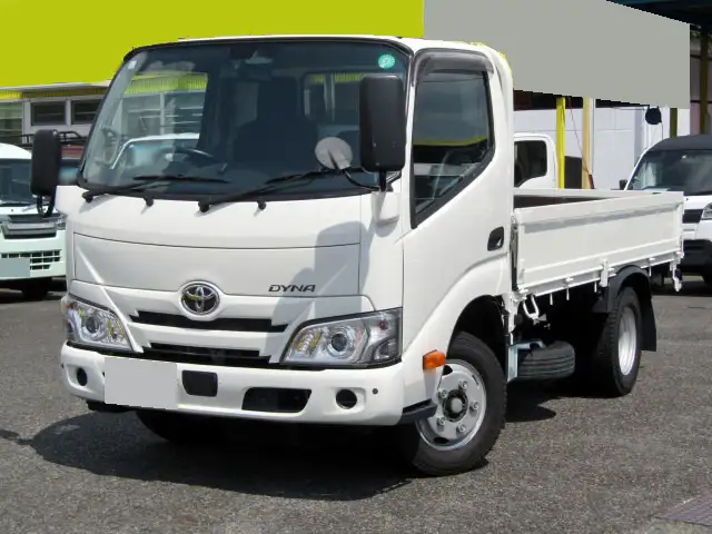 トヨタ ダイナ 小型 平ボディ 床鉄板 2RG-XZC605の中古トラック画像1