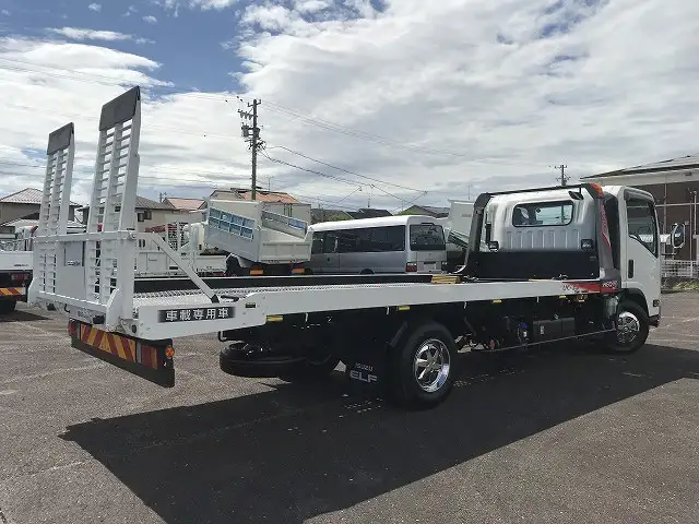 いすゞ エルフ 小型 車両重機運搬 ラジコン ウインチの中古トラック画像2