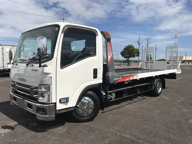 いすゞ エルフ 小型 車両重機運搬 ラジコン ウインチ の中古トラック【車両No.197874】