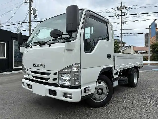 いすゞ エルフ 小型 平ボディ 床鉄板 2RG-NKR88A の中古トラック【車両No.197886】