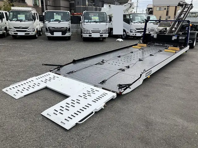 いすゞ エルフ 小型 車両重機運搬 ラジコン ウインチの中古トラック画像6