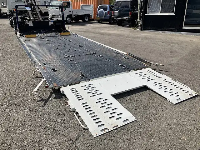 三菱 キャンター 小型 車両重機運搬 ラジコン ウインチの中古トラック画像6