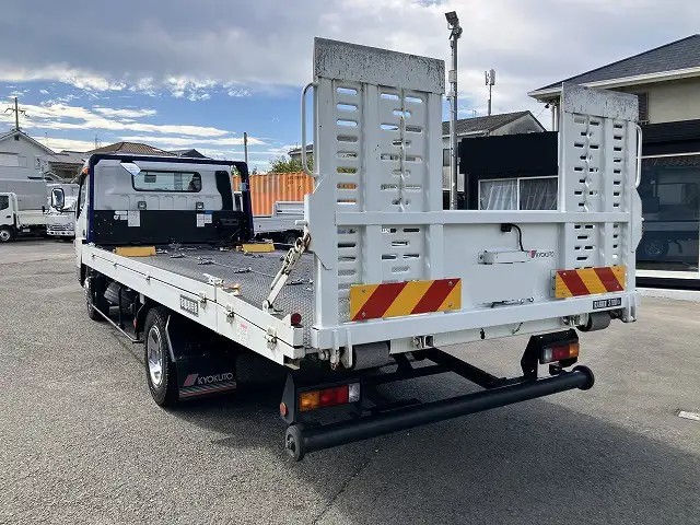 三菱 キャンター 小型 車両重機運搬 ラジコン ウインチの中古トラック画像4