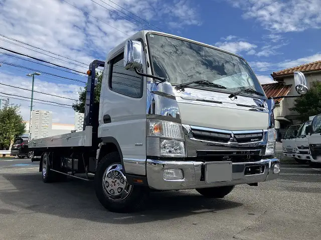三菱 キャンター 小型 車両重機運搬 ラジコン ウインチの中古トラック画像2