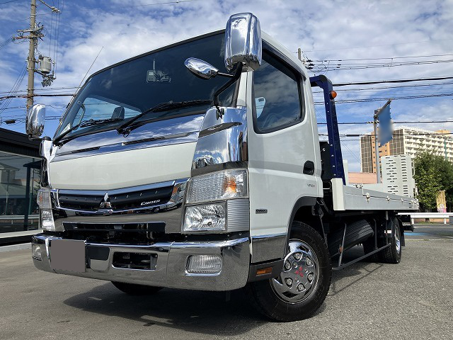 三菱 キャンター 小型 車両重機運搬 セーフティーローダー