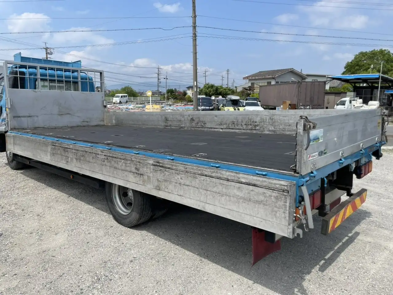 三菱 ファイター 中型/増トン 平ボディ アルミブロック LKG-FK72FZの中古トラック画像12