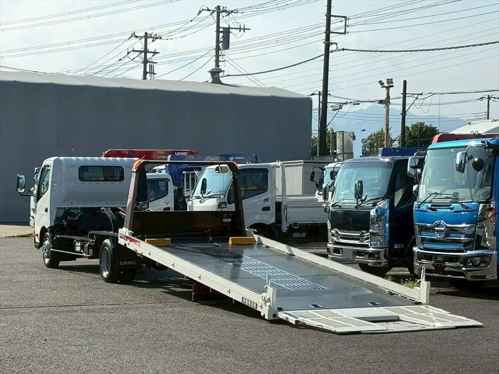 日野 デュトロ 小型 車両重機運搬 ラジコン ウインチの中古トラック画像5