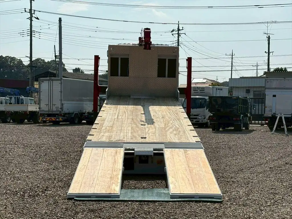 日野 プロフィア 大型 車両重機運搬 4段クレーン ラジコンの中古トラック画像7