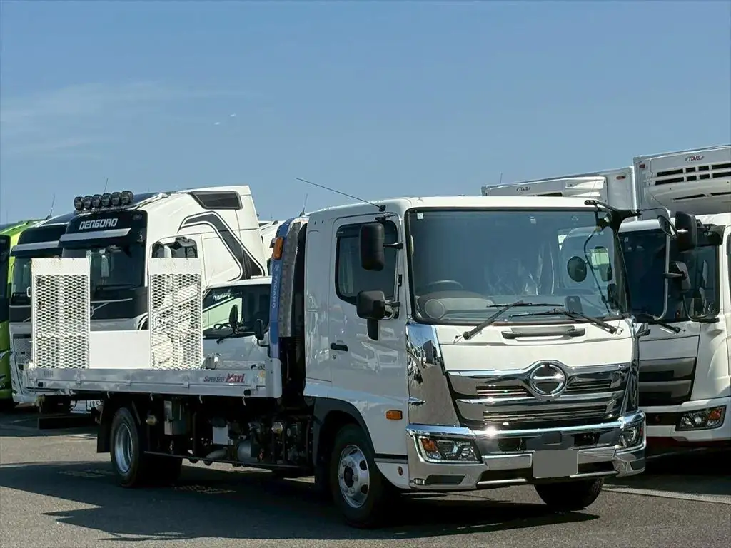 日野 レンジャー 中型/増トン 車両重機運搬 ラジコン ウインチの中古トラック画像2