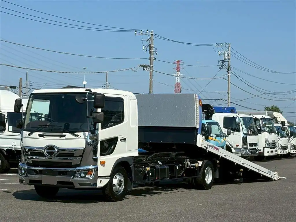 日野 レンジャー 中型/増トン 車両重機運搬 ラジコン ウインチ の中古トラック【車両No.197909】