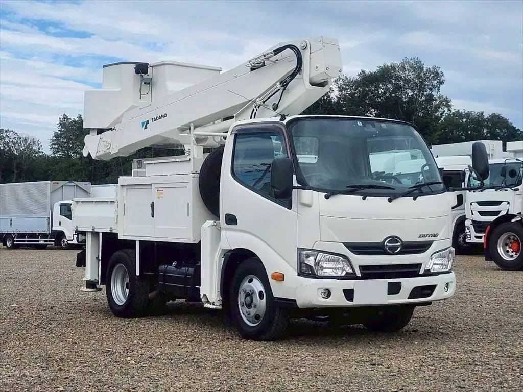 日野 デュトロ 小型 高所・建柱車 高所作業車 電工仕様の中古トラック画像2