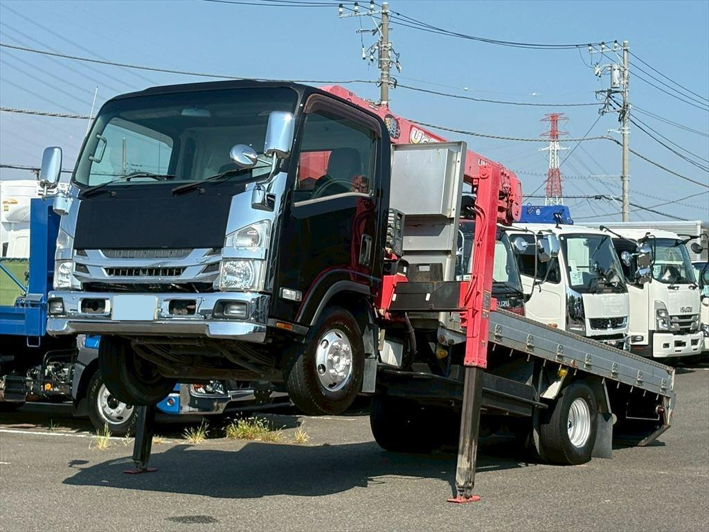 マツダ タイタン 小型 車両重機運搬 セルフローダー