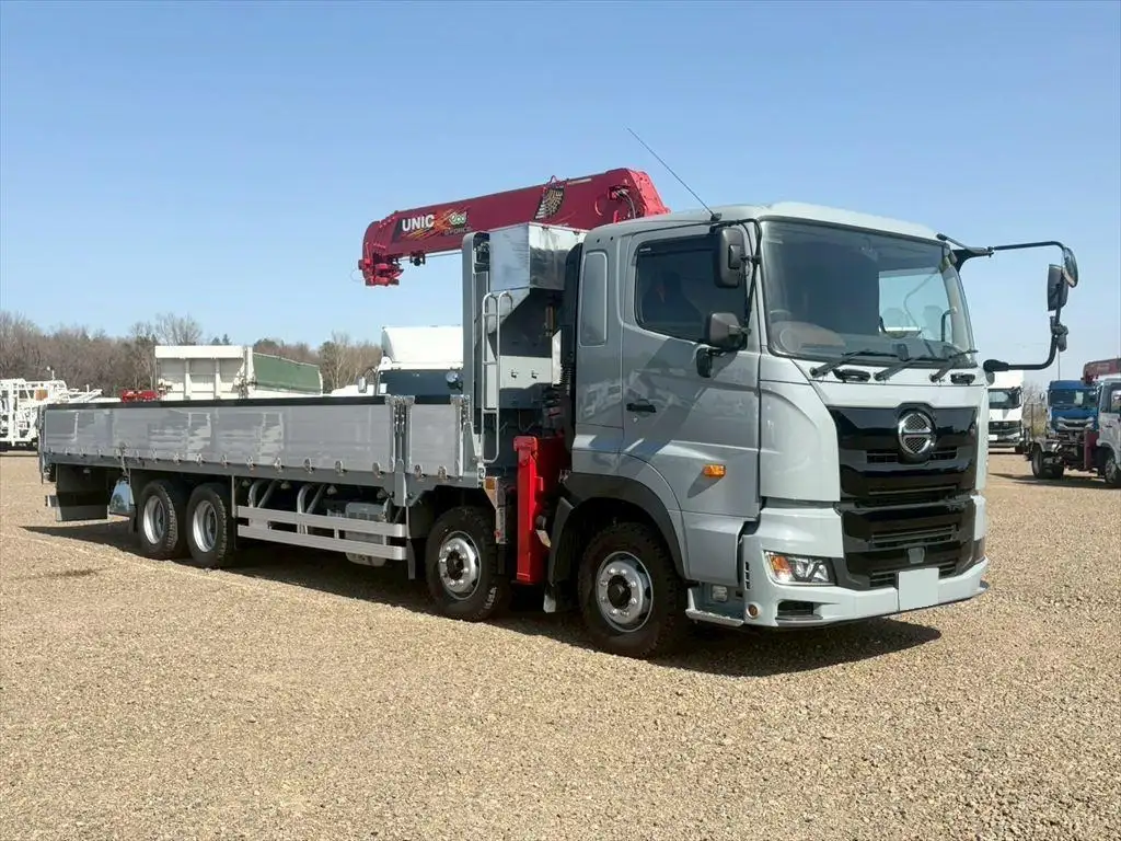 日野 プロフィア 大型 クレーン付 アルミブロック エアサスの中古トラック画像3