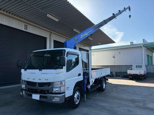 三菱 キャンター 小型 クレーン付
