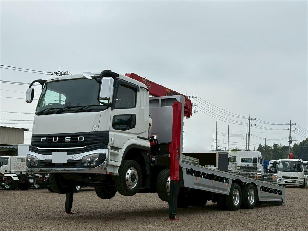 三菱 スーパーグレート 大型 車両重機運搬 セルフローダー