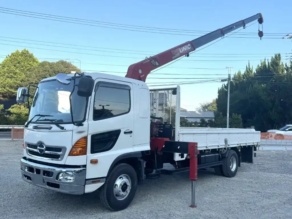 日野 レンジャー 中型/増トン クレーン付 4段 ラジコン の中古トラック【車両No.198019】