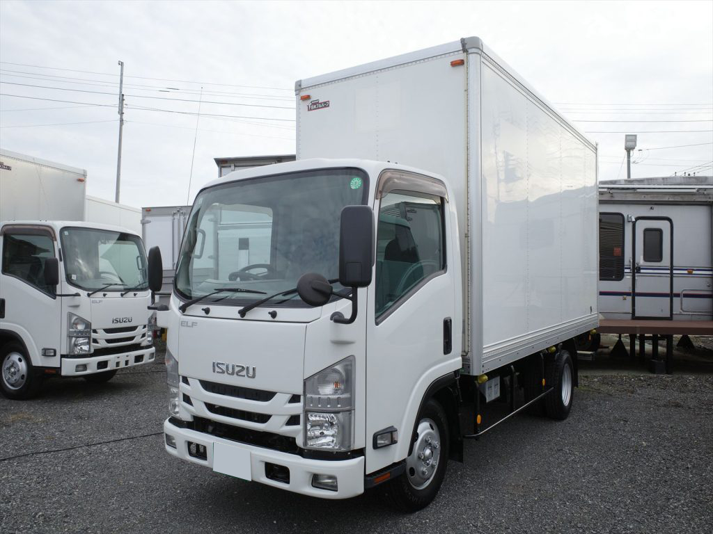 いすゞ エルフ 小型 アルミバン 標準ロング