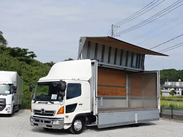 日野 レンジャー 中型/増トン ウイング ベッド TKG-FD7JLAA の中古トラック【車両No.198024】