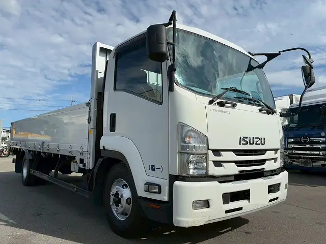 いすゞ フォワード 中型/増トン 平ボディ アルミブロック TKG-FRR90S2の中古トラック画像2
