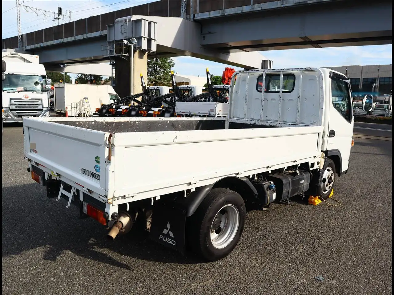 三菱 キャンター 小型 平ボディ 2RG-FBA20 R2の中古トラック画像3