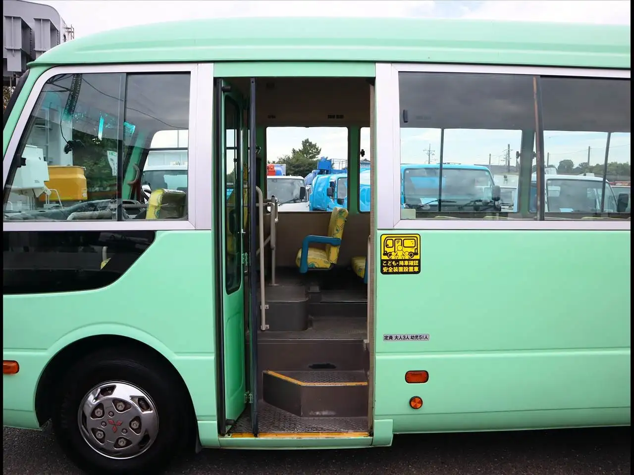 三菱 ローザ 小型 バス 園児バス TPG-BE640Gの中古トラック画像5