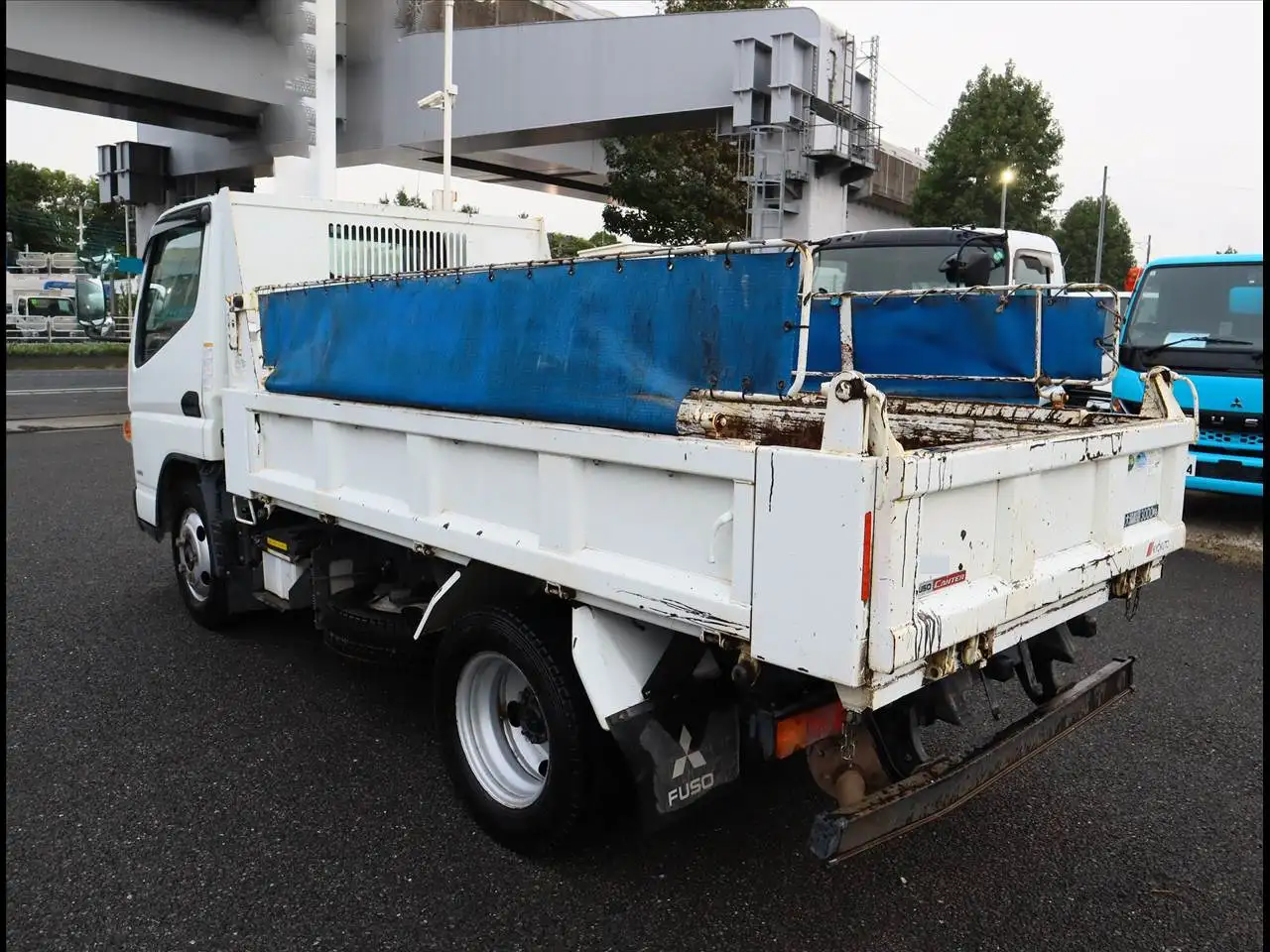 三菱 キャンター 小型 ダンプ 強化 コボレーンの中古トラック画像5