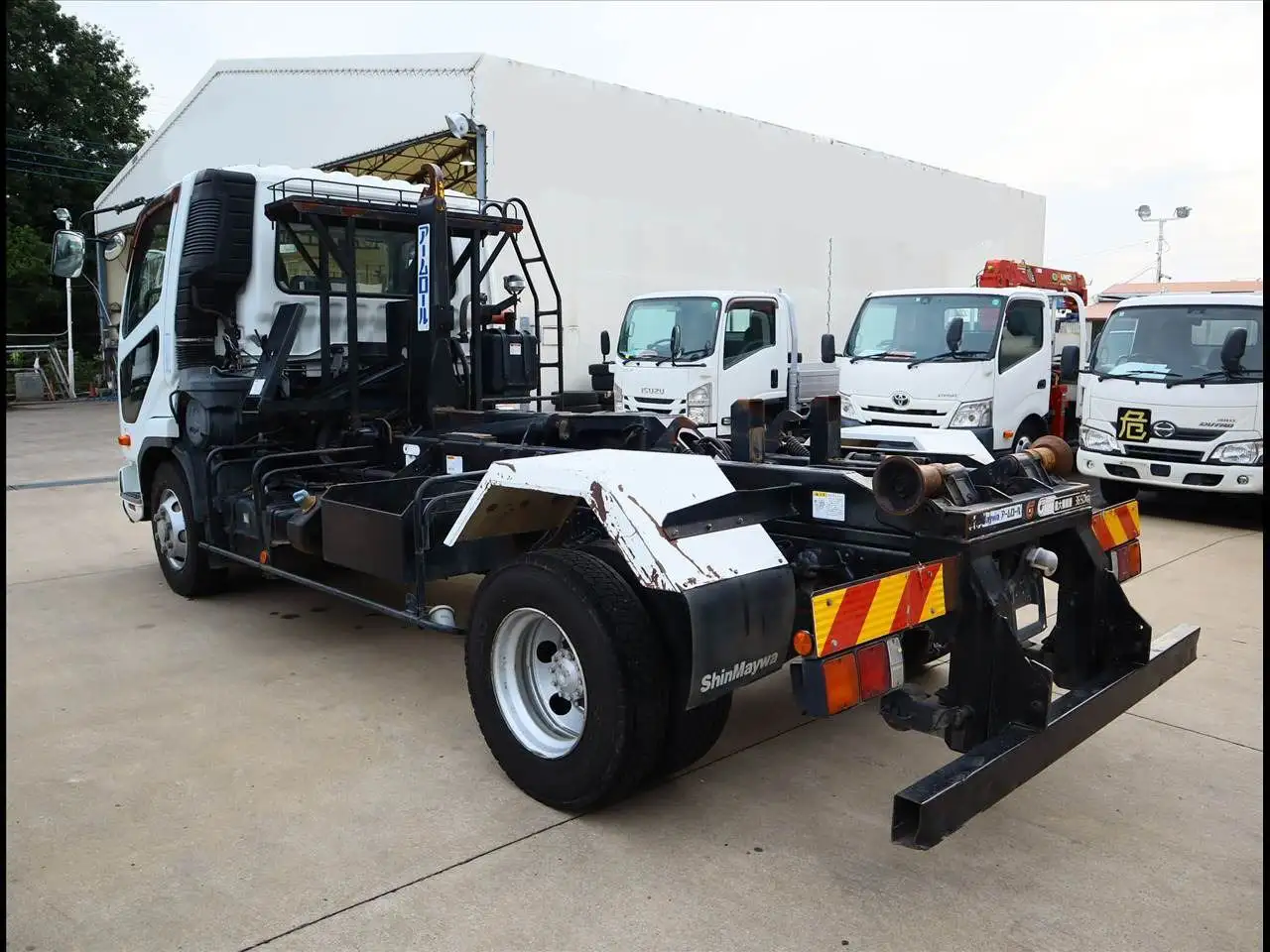 三菱 ファイター 中型/増トン アームロール ツインホイスト TKG-FK71Fの中古トラック画像5