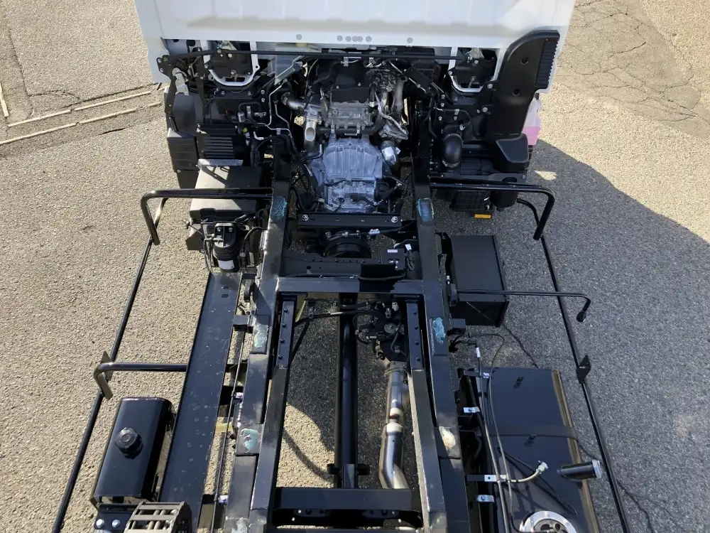 三菱 キャンター 小型 車両重機運搬 ラジコン ウインチの中古トラック画像16