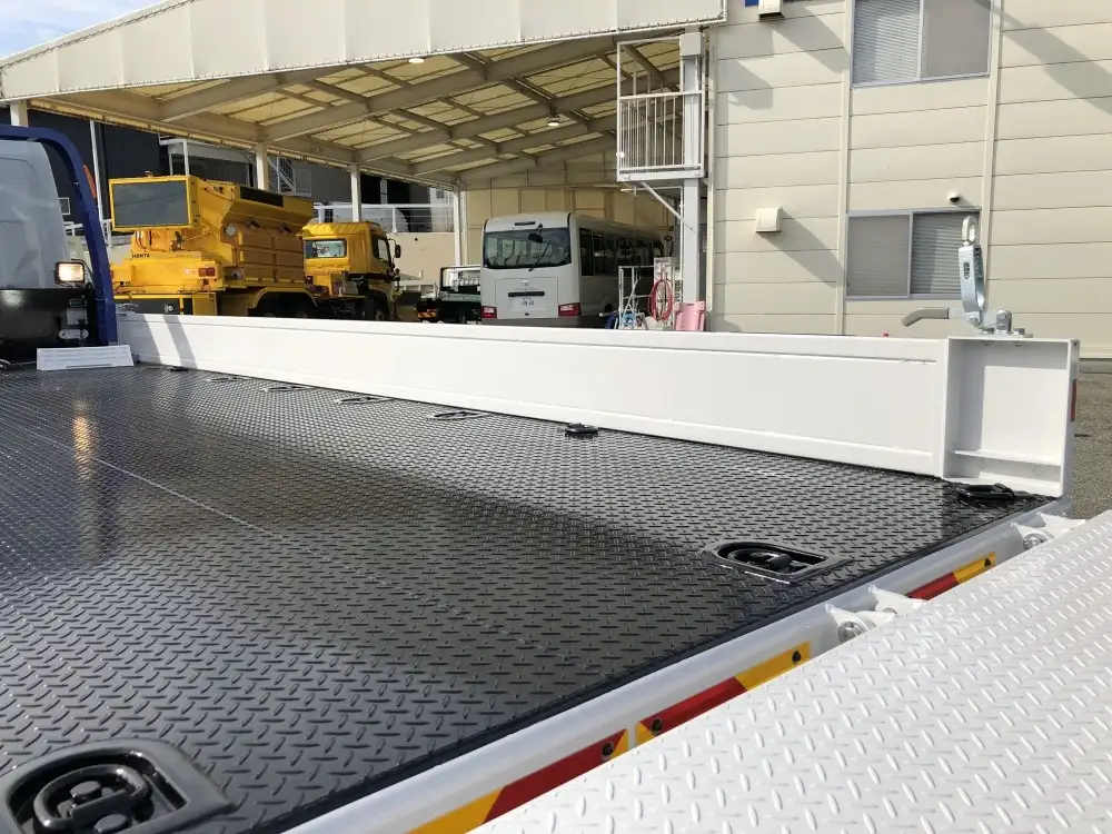 三菱 キャンター 小型 車両重機運搬 ラジコン ウインチの中古トラック画像5