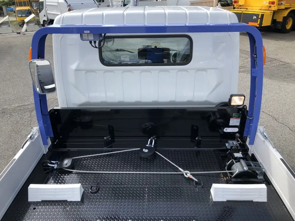 三菱 キャンター 小型 車両重機運搬 ラジコン ウインチの中古トラック画像8