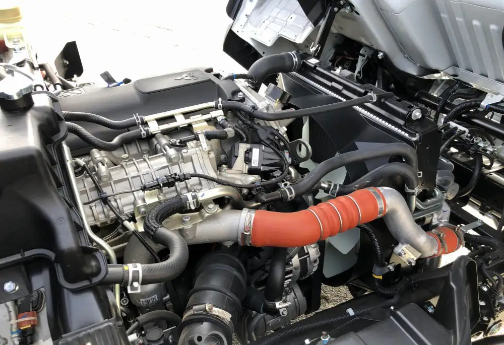 三菱 キャンター 小型 車両重機運搬 ラジコン ウインチの中古トラック画像19