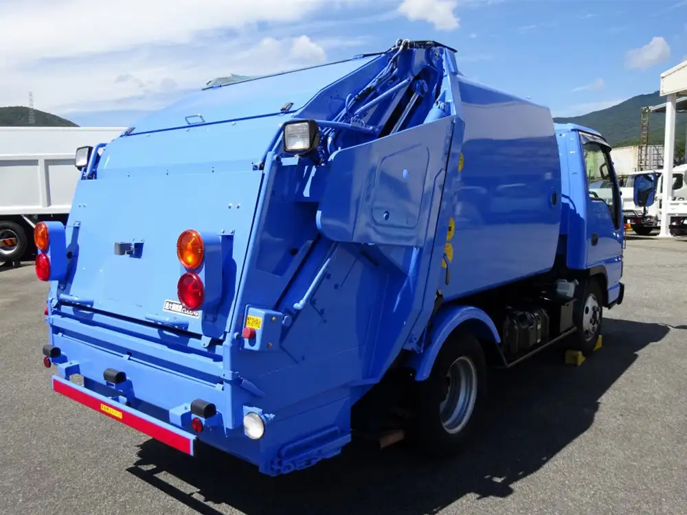 日産 アトラス 小型 パッカー車 プレス式 回転ダンプ式の中古トラック画像3