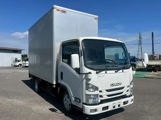 いすゞ エルフ 小型 アルミバン パワーゲート TRG-NLR85ANの中古トラック画像2