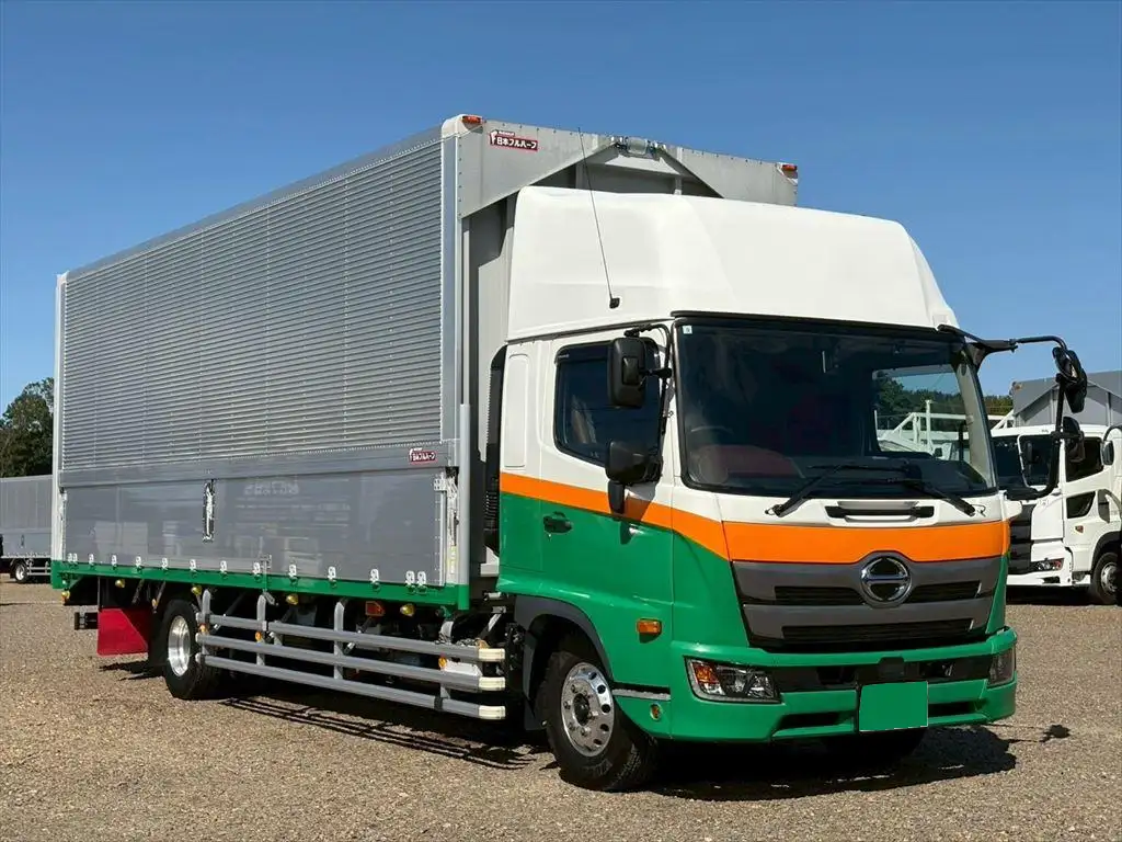 日野 レンジャー 中型/増トン ウイング パワーゲート エアサスの中古トラック画像2