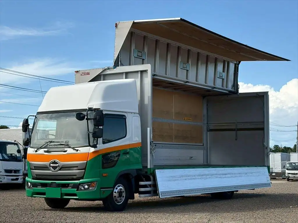 日野 レンジャー 中型/増トン ウイング パワーゲート エアサスの中古トラック画像6