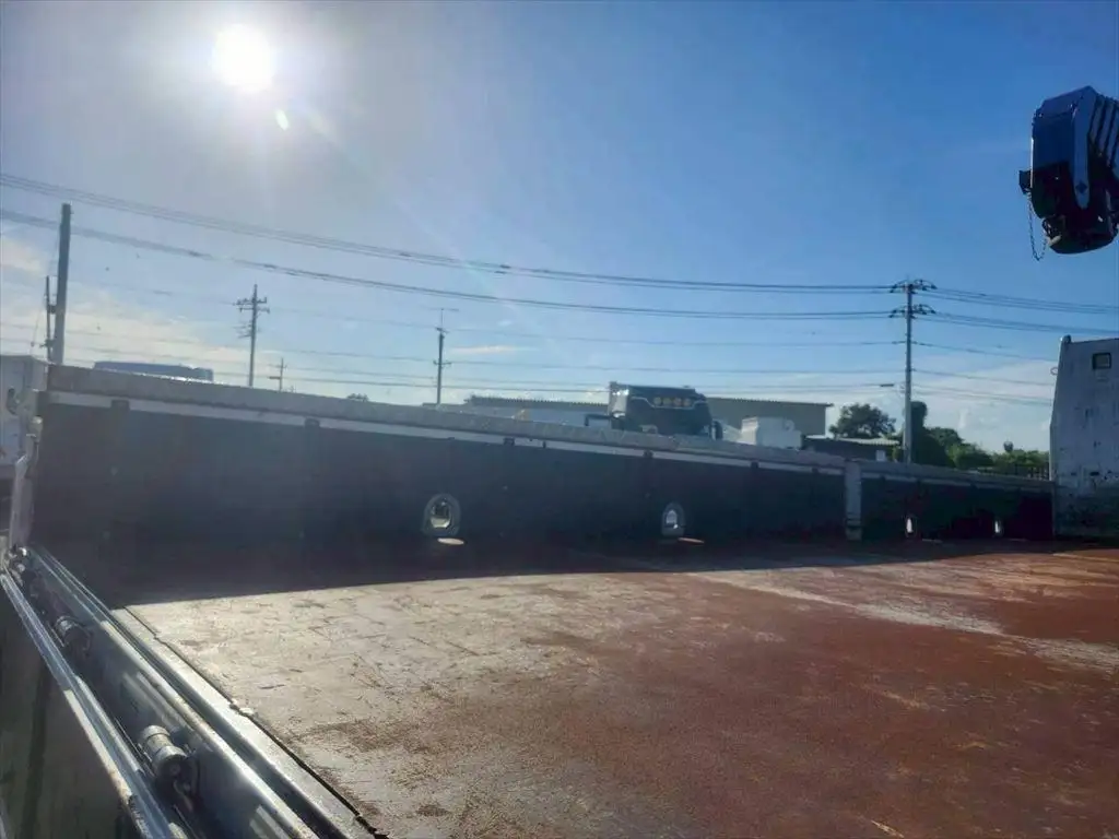 三菱 ファイター 中型/増トン クレーン付 床鉄板 5段の中古トラック画像11