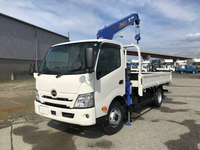 日野 デュトロ 小型 クレーン付 ワイドロング