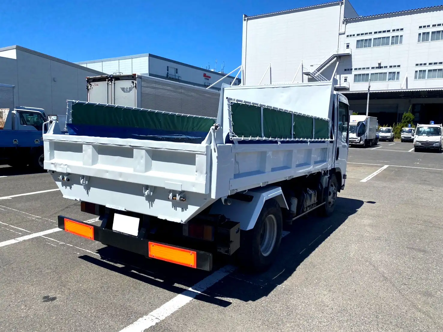 いすゞ エルフ 小型 ダンプ ローダー コボレーンの中古トラック画像4
