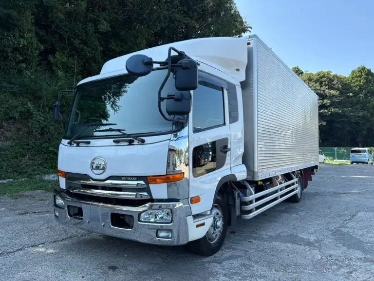 日産UD コンドル 中型/増トン アルミバン パワーゲート ベッド の中古トラック【車両No.198190】