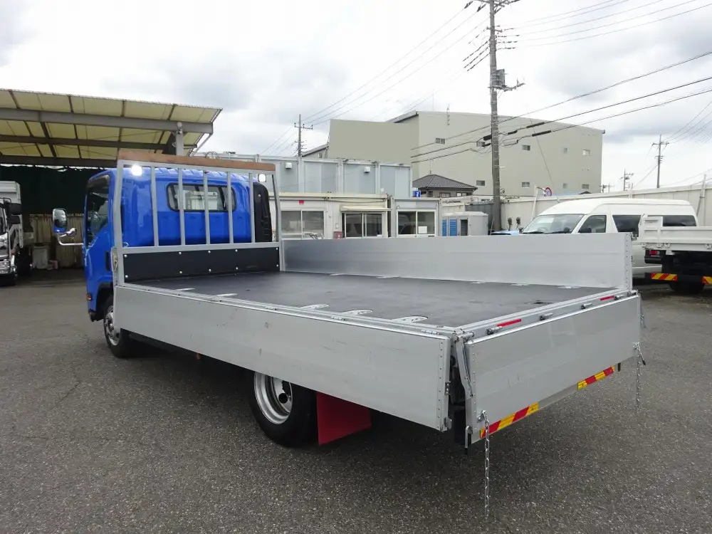 いすゞ エルフ 小型 平ボディ 幌 アルミブロックの中古トラック画像7
