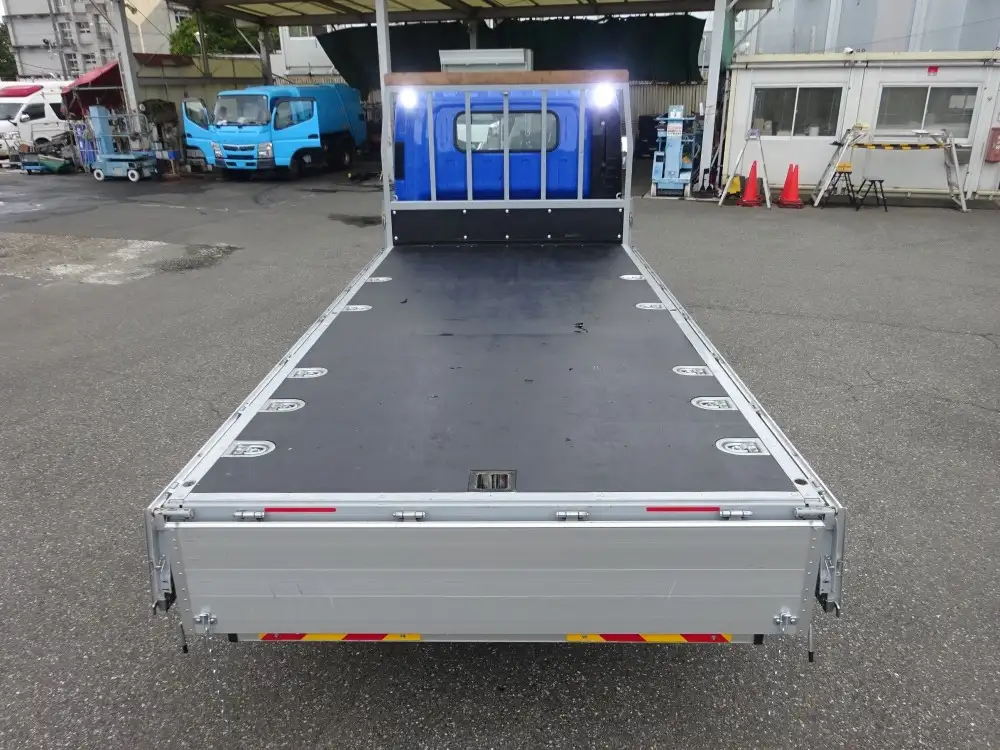 いすゞ エルフ 小型 平ボディ 幌 アルミブロックの中古トラック画像12