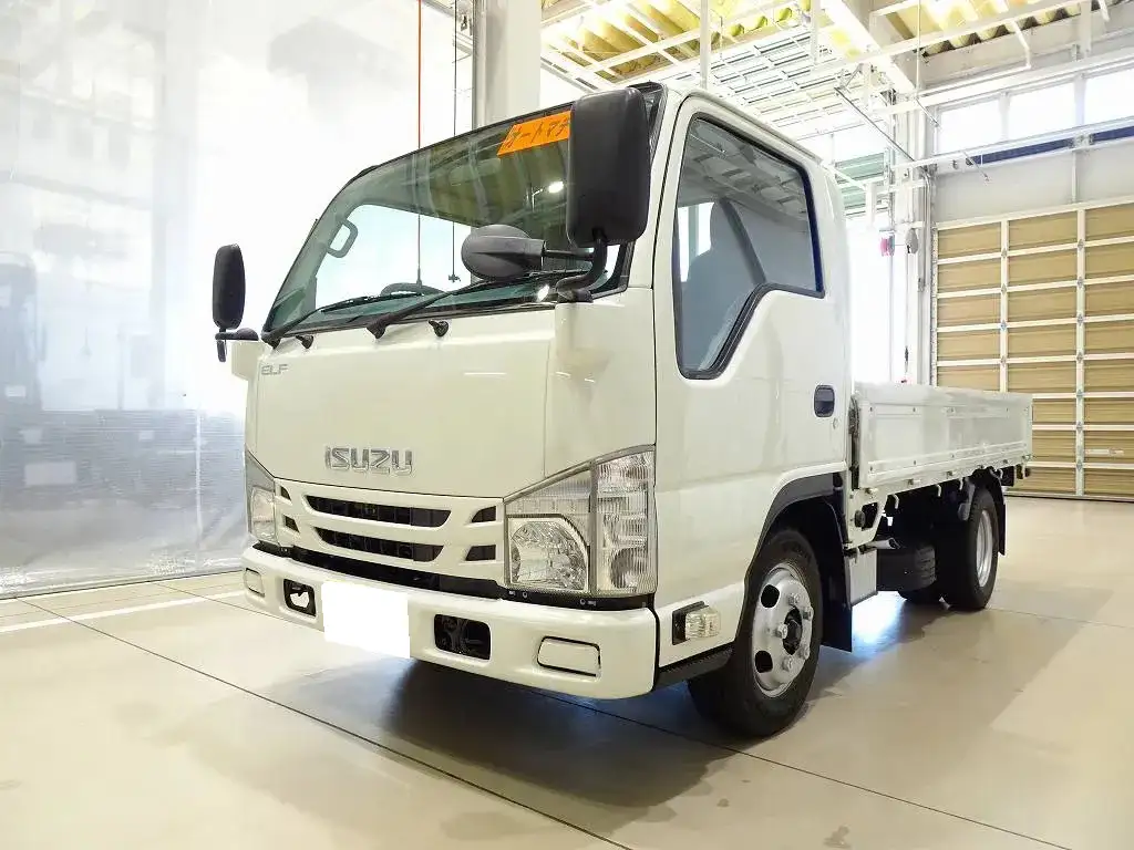 いすゞ エルフ 小型 平ボディ 床鉄板 TPG-NJR85A の中古トラック【車両No.198243】