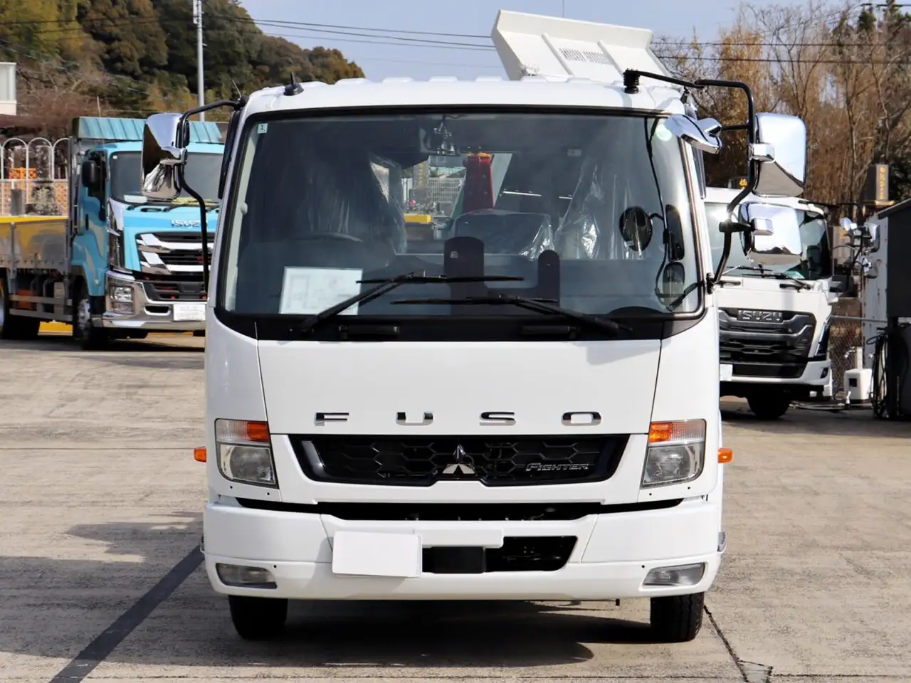 三菱 ファイター 中型/増トン アームロール シングルホイスト 2KG-FK72Fの中古トラック画像2