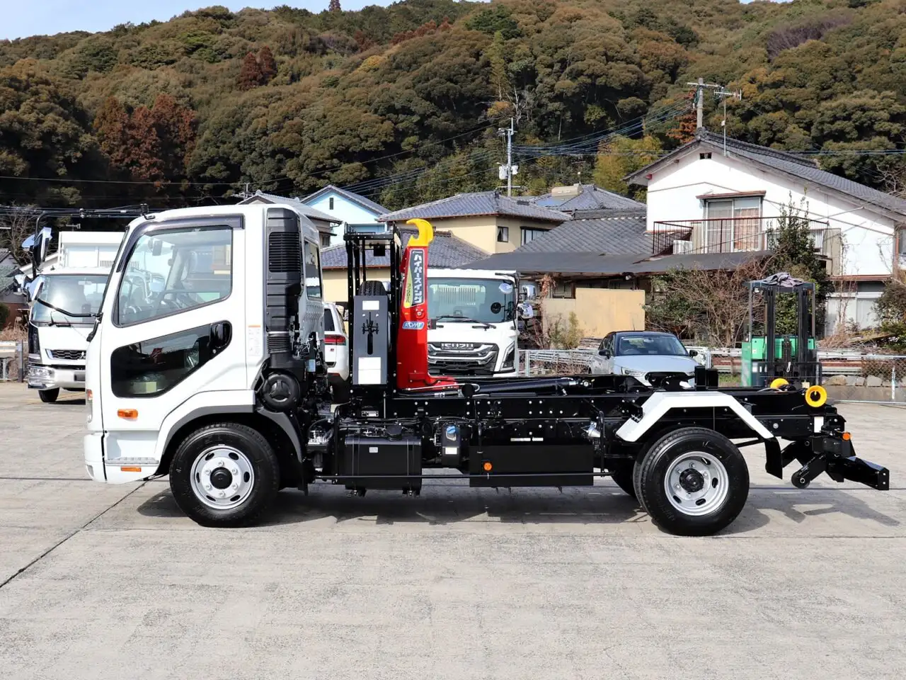 三菱 ファイター 中型/増トン アームロール シングルホイスト 2KG-FK72Fの中古トラック画像7